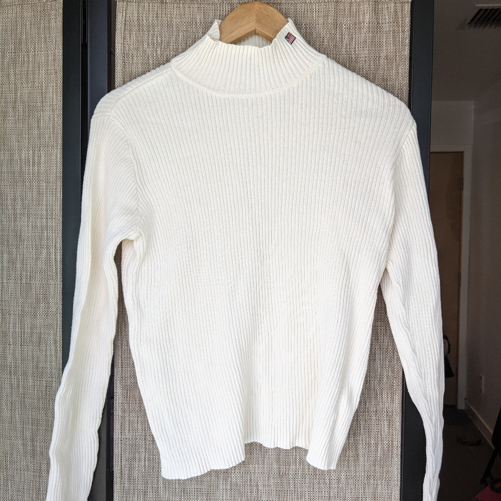 Vintage White Turtleneck by Polo Ralph Lauren
